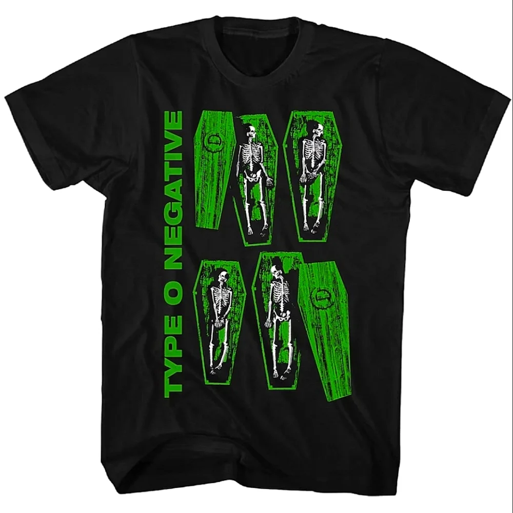 Type O Negative Coffins & Skeletons Shirt - Picture 1 of 4